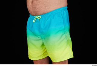 Spencer blue yellow shorts dressed hips 0002.jpg